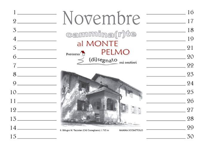 Luisa Rota Sperti - Calendario Perenne al Monte Pelmo