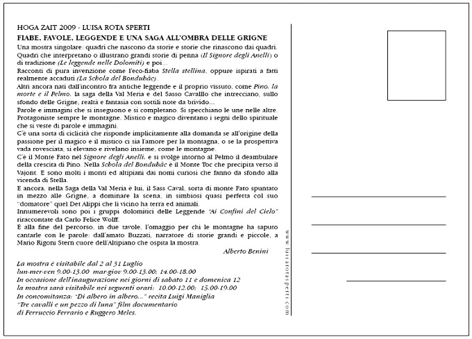 Luisa Rota Sperti - Fiabe, favole, leggende... e una saga della Val Meria.