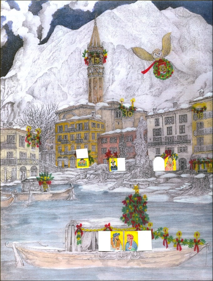 Luisa Rota Sperti - Migrazioni - Calendario dell'Avvento (Migrations Calendar of the Advent)