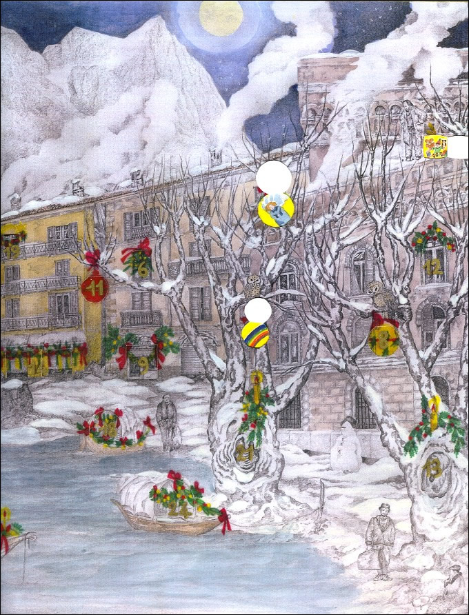 Luisa Rota Sperti - Migrazioni - Calendario dell'Avvento (Migrations Calendar of the Advent)