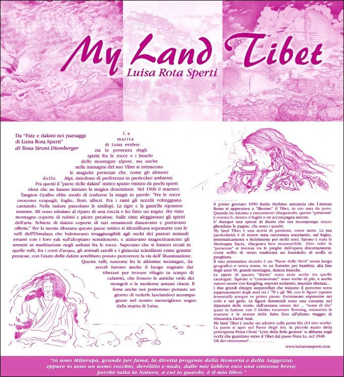 Luisa Rota Sperti- My Land Tibet Opere scelte 1977-2007